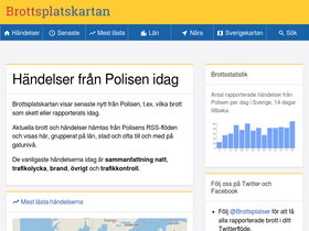 'brottsplatskartan.se' screenshot