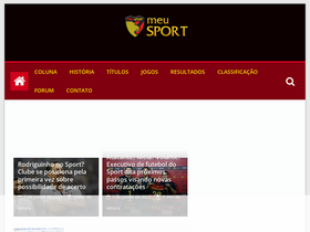 'meusport.com' screenshot