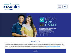 'cvale.com.br' screenshot