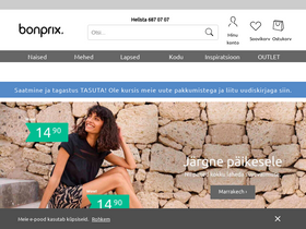 'bonprix.ee' screenshot