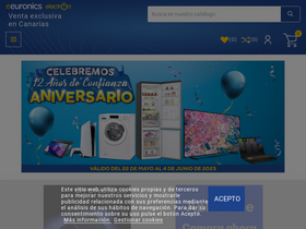 'tiendaselectron.com' screenshot