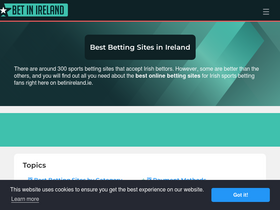 'betinireland.ie' screenshot