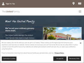 'theunitedfamily.com' screenshot