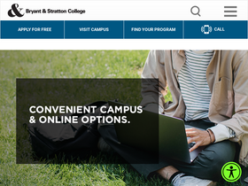 'bryantstratton.edu' screenshot