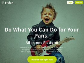 'bitfan.id' screenshot