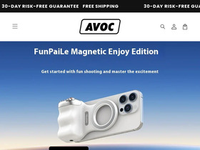 avoc.store homepage screenshot