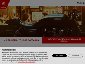'honda-motos.com' screenshot