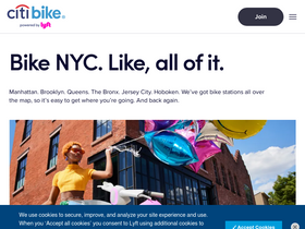 'citibikenyc.com' screenshot