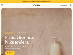 Fruzo website screenshot