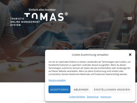 'tomas.travel' screenshot