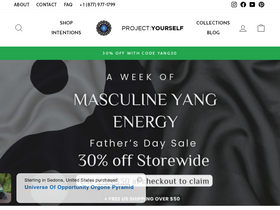 'projectyourself.com' screenshot