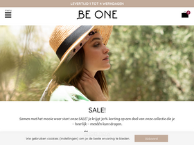 'be-one.nl' screenshot