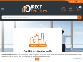 'direct-fenetres.fr' screenshot