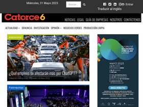 'catorce6.com' screenshot