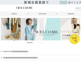 'gracemore.jp' screenshot