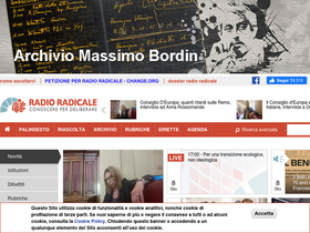 'radioradicale.it' screenshot