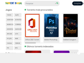 'torrentbrasil.net' screenshot