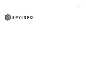 '9pyinfo.com' screenshot