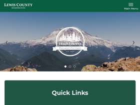 'lewiscountywa.gov' screenshot