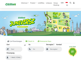 'citilink.co.id' screenshot