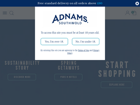 'adnams.co.uk' screenshot