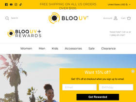 bloquv.com homepage screenshot