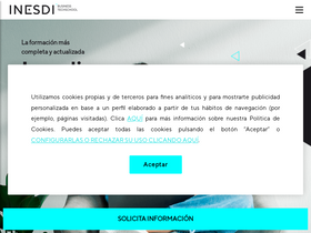 'inesdi.com' screenshot