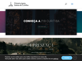 'pibcuritiba.org.br' screenshot