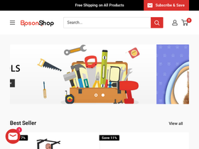 Bosonshop website screenshot