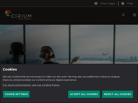 'cirium.com' screenshot