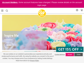 'wilton.com' screenshot