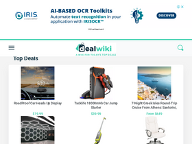'dealwiki.net' screenshot