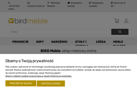 'birdmeble.pl' screenshot