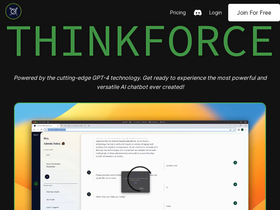 Thinkforce - Maximize productivity with AI-driven task automation and real-time insights.