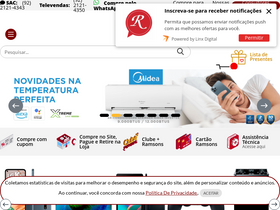 'ramsons.com.br' screenshot