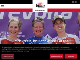 'voltacatalunya.cat' screenshot