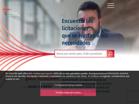 'licitaciones.es' screenshot