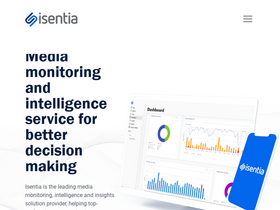 'isentia.com' screenshot