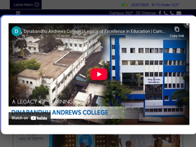 'dacollege.org' screenshot