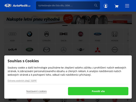 'automedik.cz' screenshot
