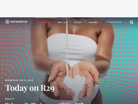 'refinery29.com' screenshot