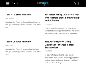 'leakite.com' screenshot