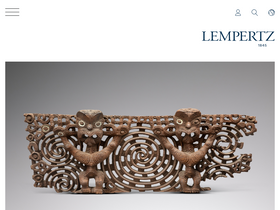'lempertz.com' screenshot