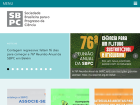 'sbpcnet.org.br' screenshot