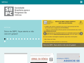 'sbpcnet.org.br' screenshot