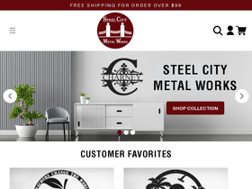 steelcitymetalworks.com homepage screenshot