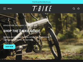 t-bike.eu homepage screenshot