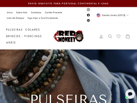 Red Monkey homepage screenshot