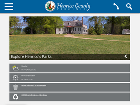 'henrico.us' screenshot