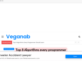 'veganab.co' screenshot